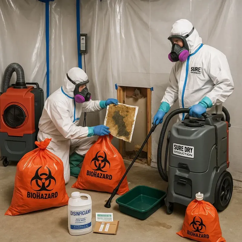 Contaminated Water Handling Protocols process in Lodi, WI