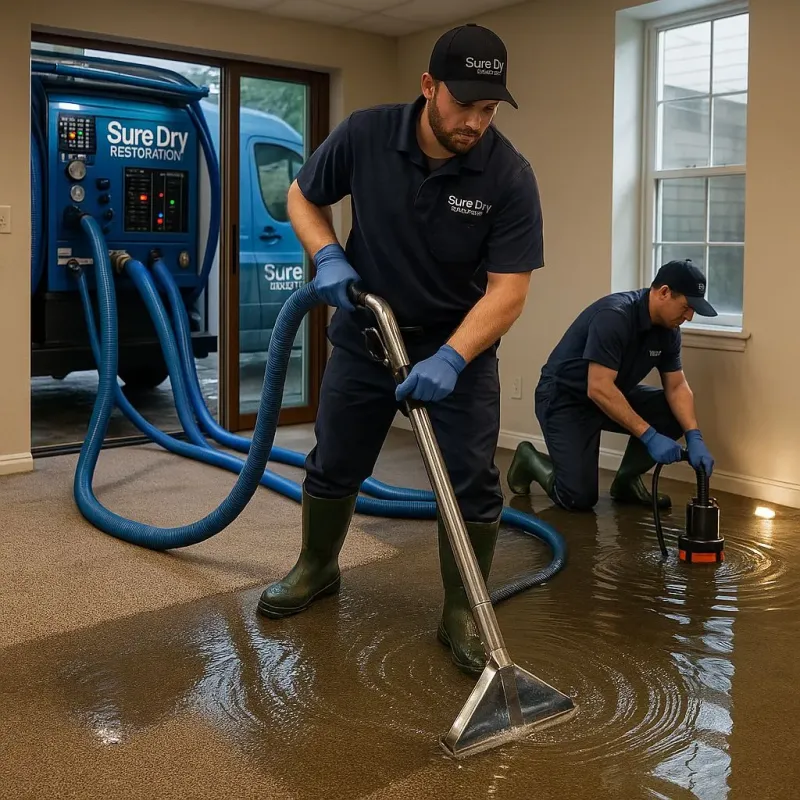 Water Extraction and Removal process in Lodi, WI